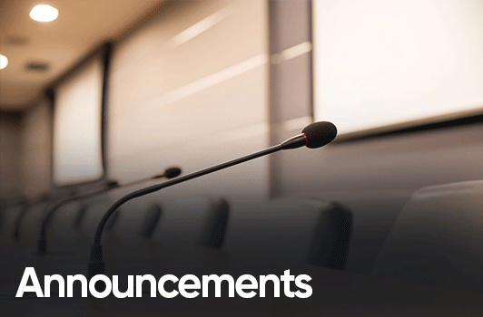 Announcements